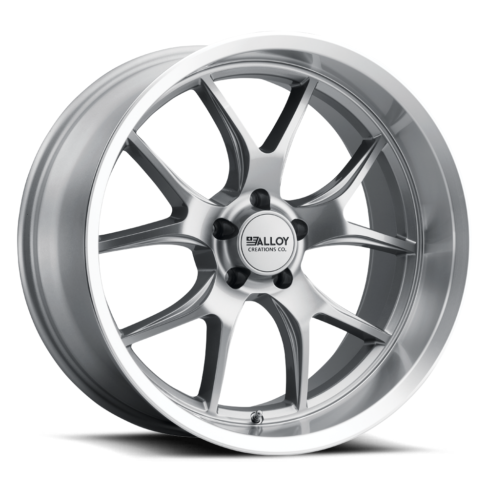 Alloy Creations Ac525 Wheels Rims 20x8.5 5x127 Gray Machined Lip 0mm ...