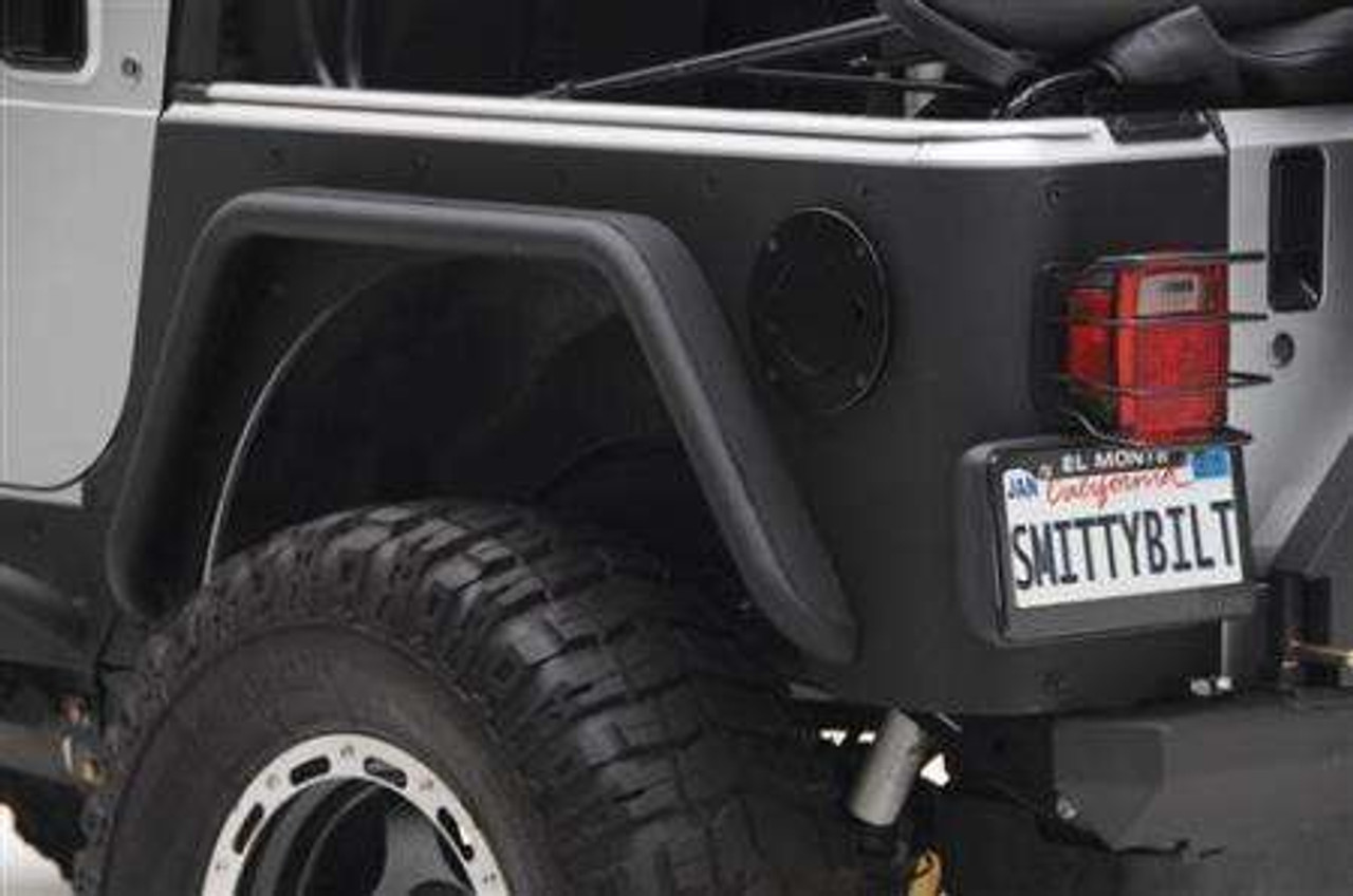 Smittybilt 76875 XRC Fender Flares Black Jeep Wrangler