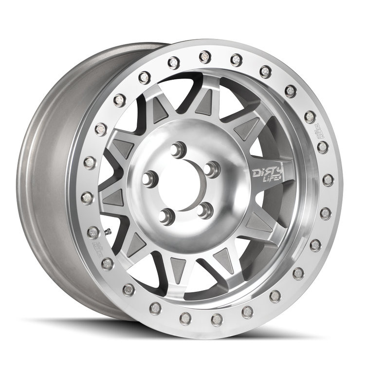 Dirty Life Roadkill Race Wheels Rims 17x9 5x139.7 Machined -14mm