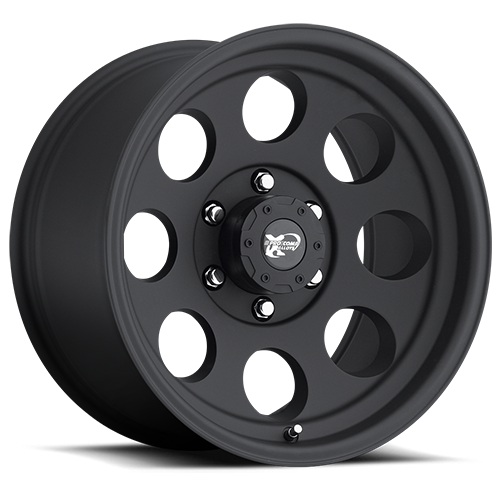 Pro Comp Pa69 Vintage 17x9 6x139.7 Flat Black -6mm Wheels