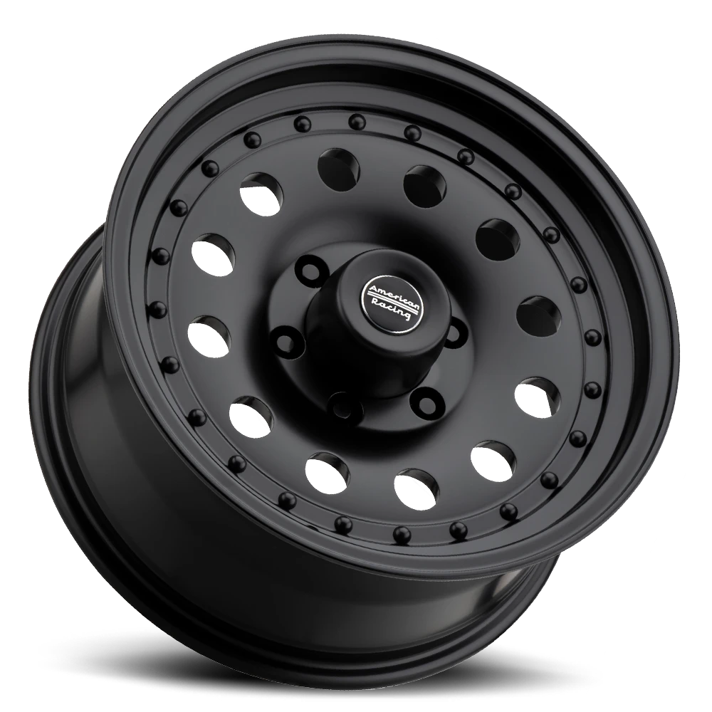 American Racing Ar62 Outlaw Ii 17x8 6x139.7 Black 0mm Wheels
