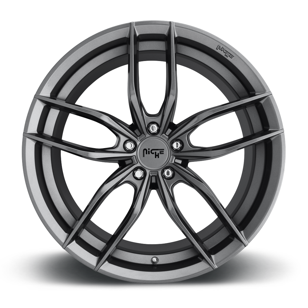 Vosso Rims Niche M204 Vosso 22x10.5 5x127 Matte Anthracite 40mm Wheels