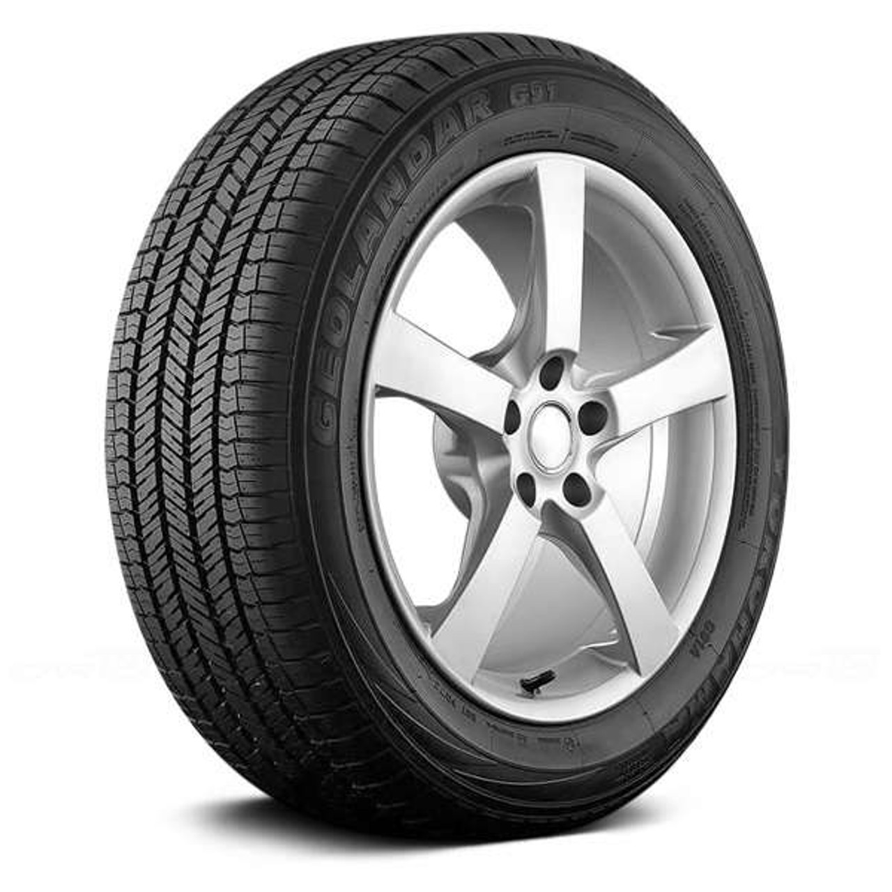 格安安いヨコハマ　ジオランダーG91A 225/65R 17インチ　4本セット　新車外し 中古品