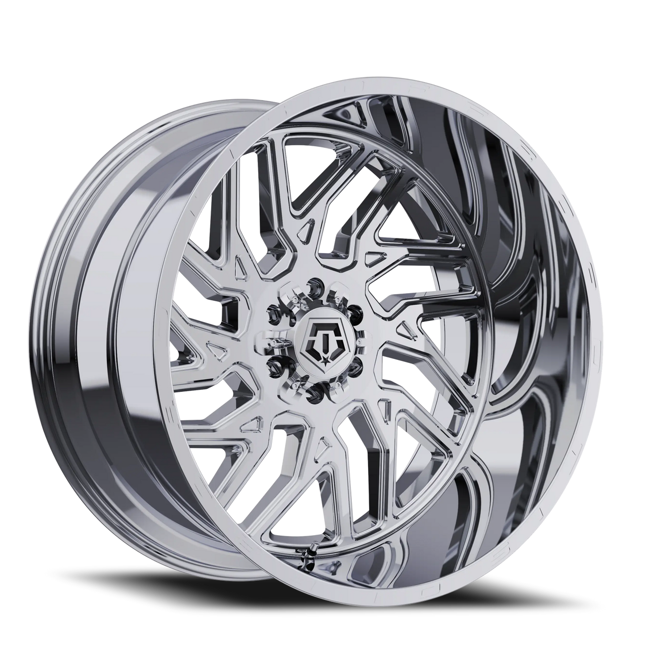 Tis 544C 20x9 6x135 6x139.7 Chrome 0mm Wheels