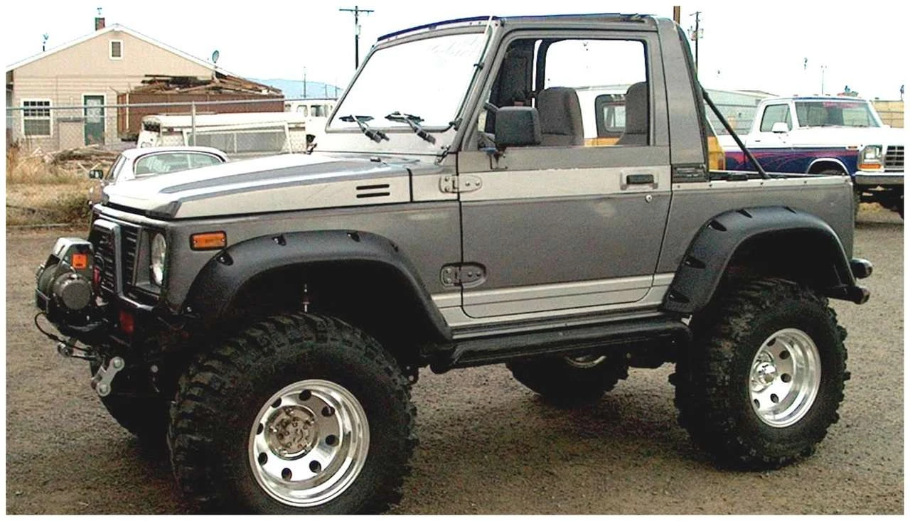 Bushwacker 60902-07 Pocket Fender Flares OE Matte Black 4pc For