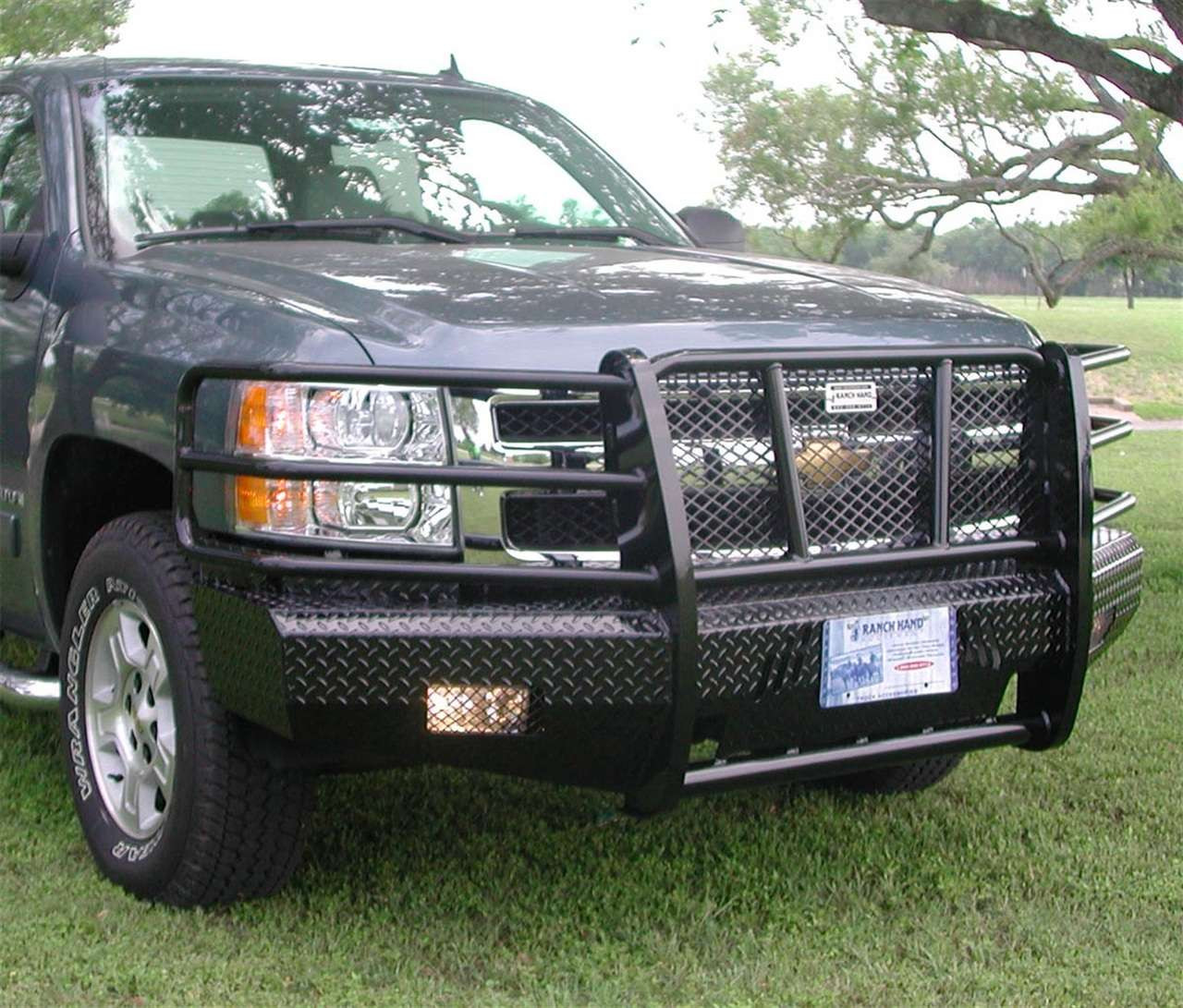 Ranch Hand FSC08HBL1 Summit Series Front Bumper For Chevrolet Silverado ...