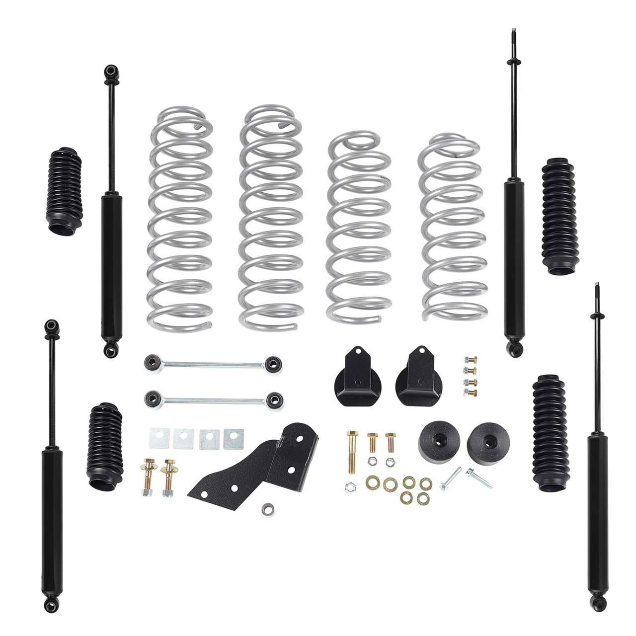 Rubicon Express RE7141T Suspension Lift Kit w/Shocks 2.5" Jeep Wrangler