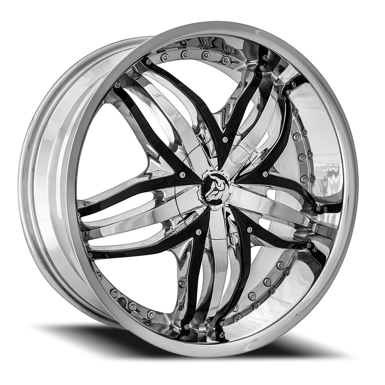 Diablo Angel 20x8.5 5x114.3/5x4.5 5x120 Chrome 35mm Wheels
