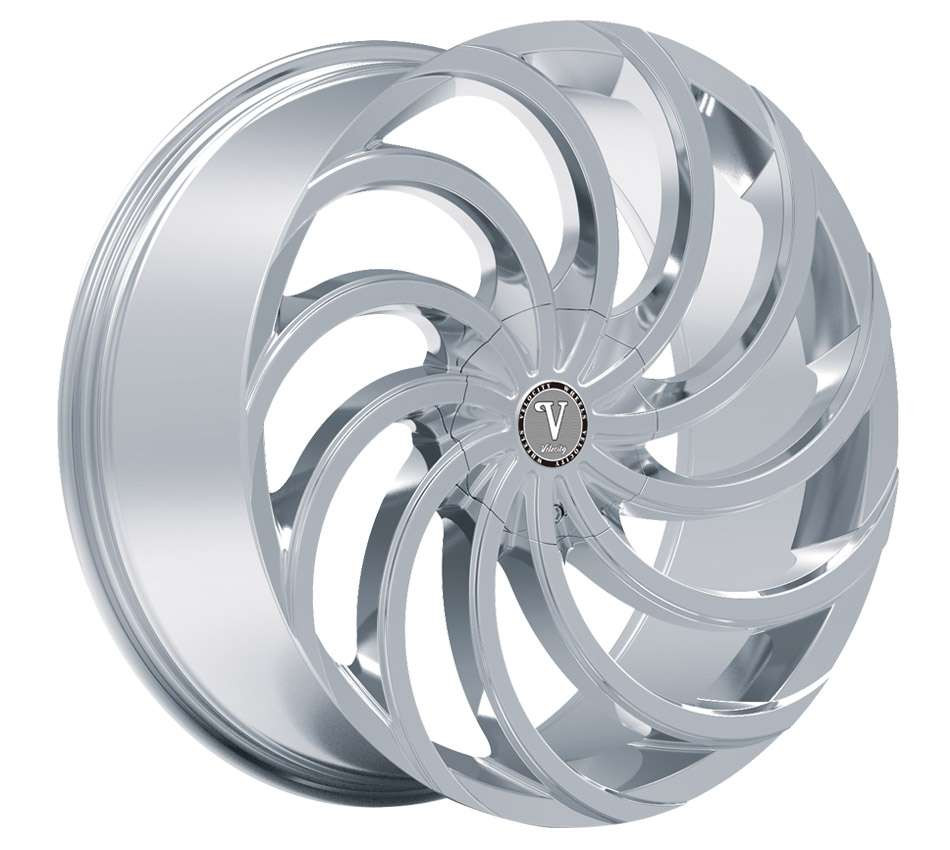 Velocity Vw21 20x8.5 5x114.3/5x4.5 5x120 Chrome 38mm Wheels