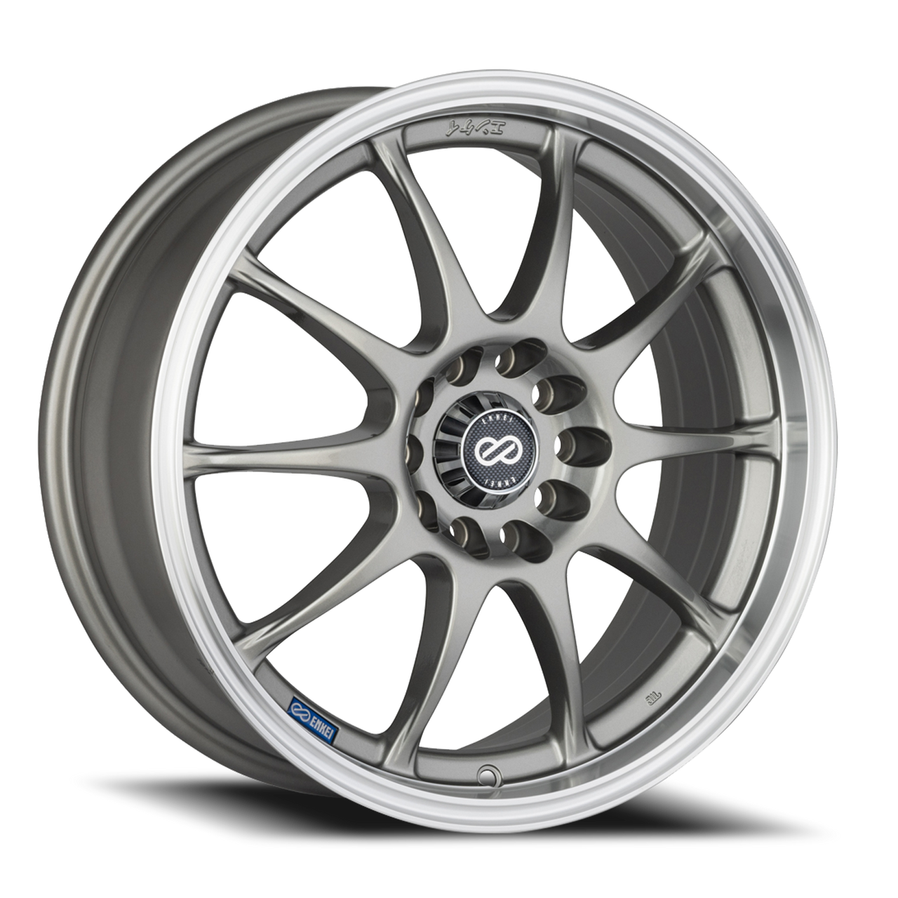 Enkei J10 Wheels Rims 18x7.5 5x100 5x114.3 Silver 38mm | 409