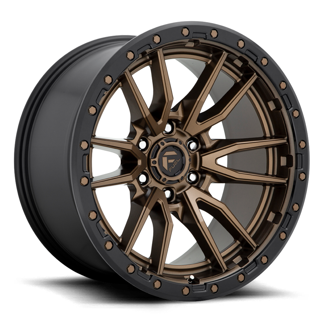 Fuel D681 Rebel Wheels Rims 18x9 6x135 Matte Bronze With