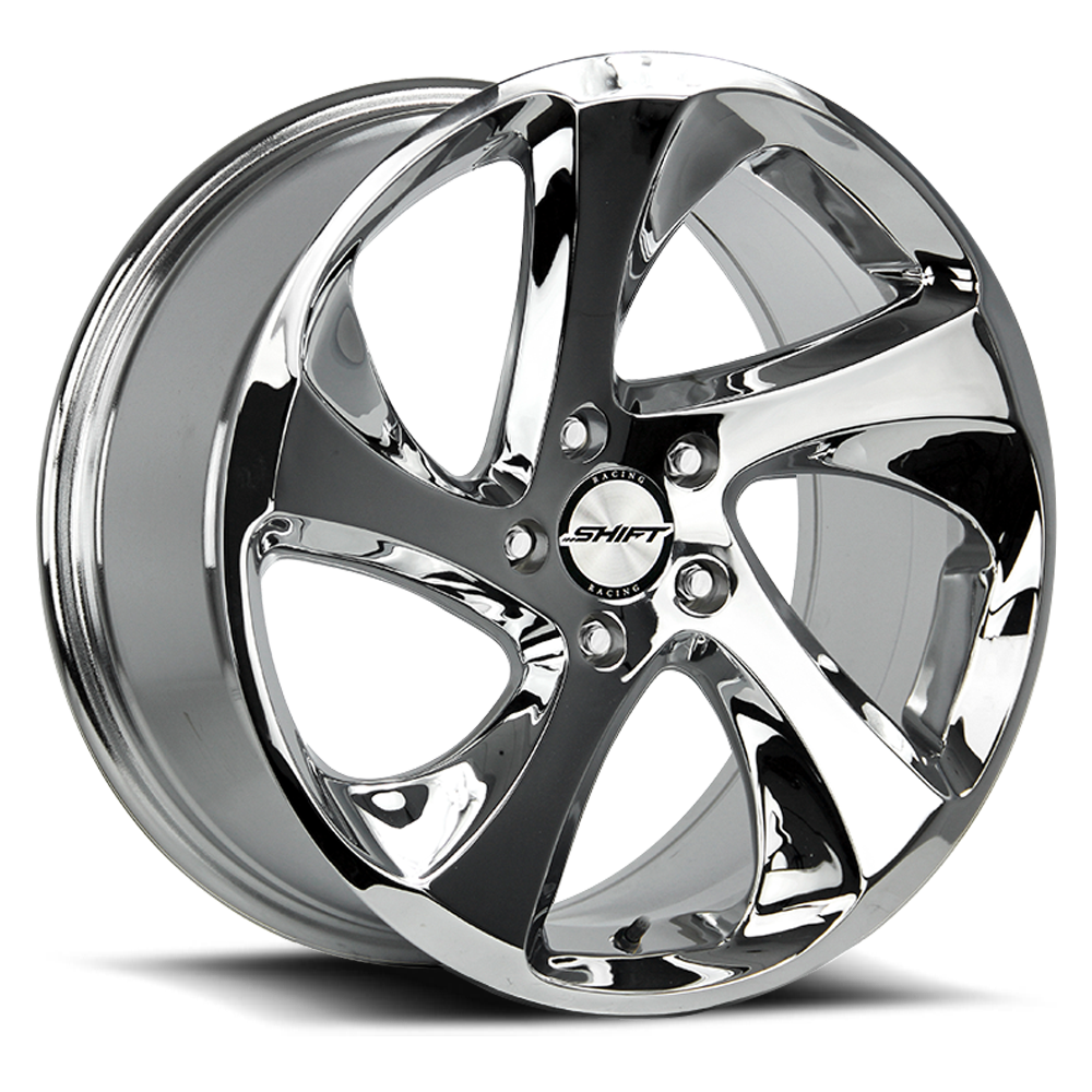 Shift H22 Strut 17x8 5x114.3/5x4.5 Chrome 35mm Wheels