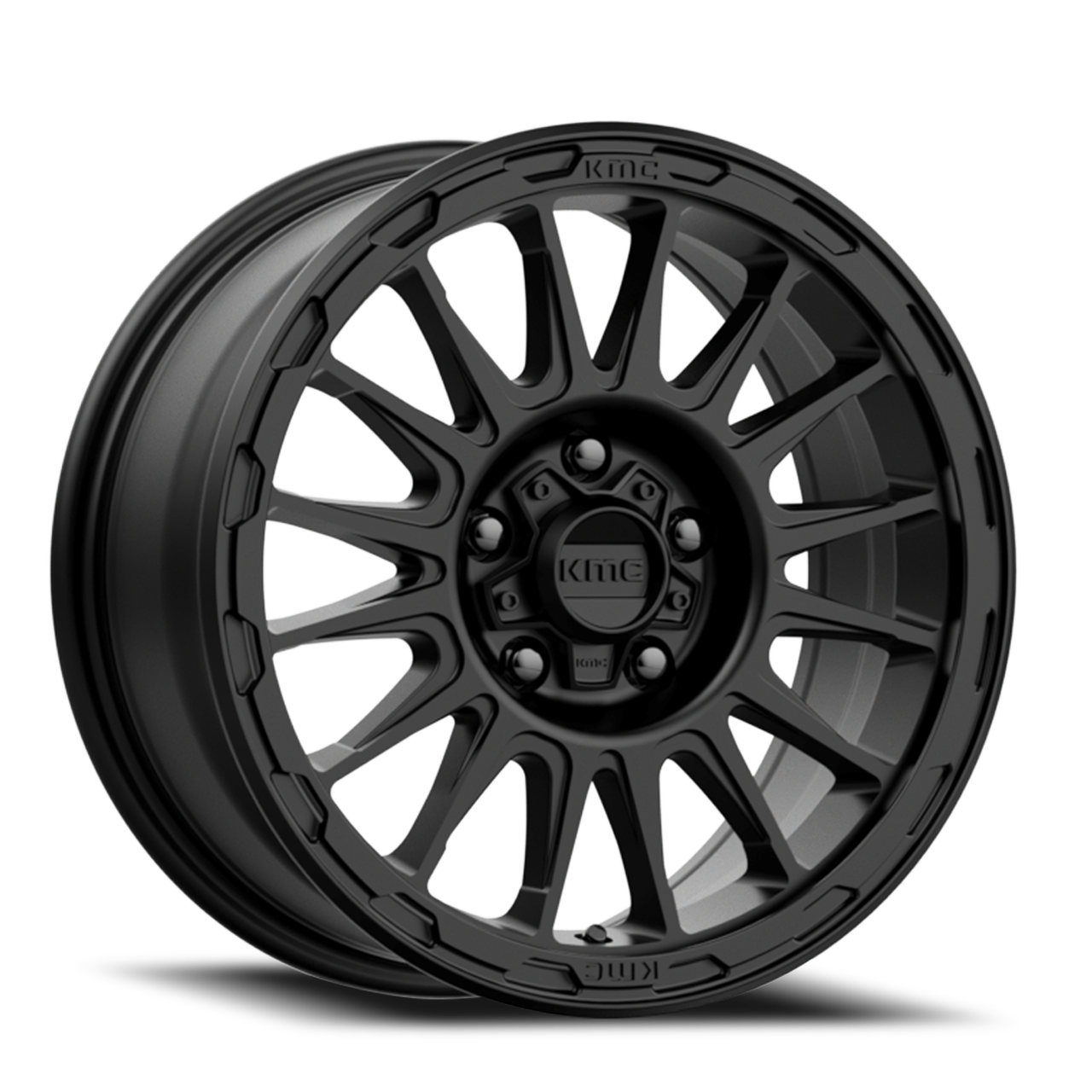 Kmc Km542 Impact 18x9 6x139.7/6x5.5 Satin Black 0mm Wheels