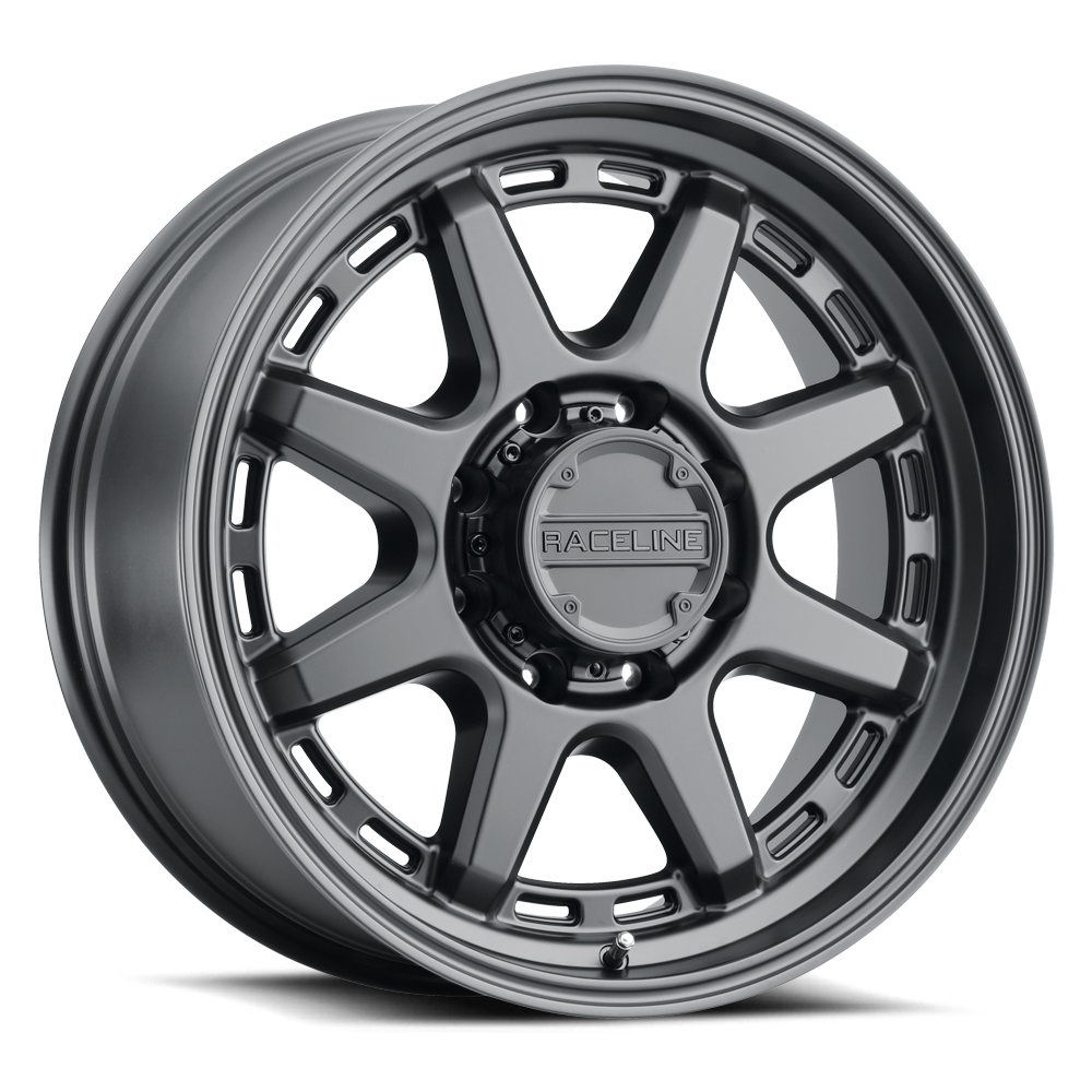 Raceline 947B Scout 18x9 8x180 Satin Black -12mm Wheels