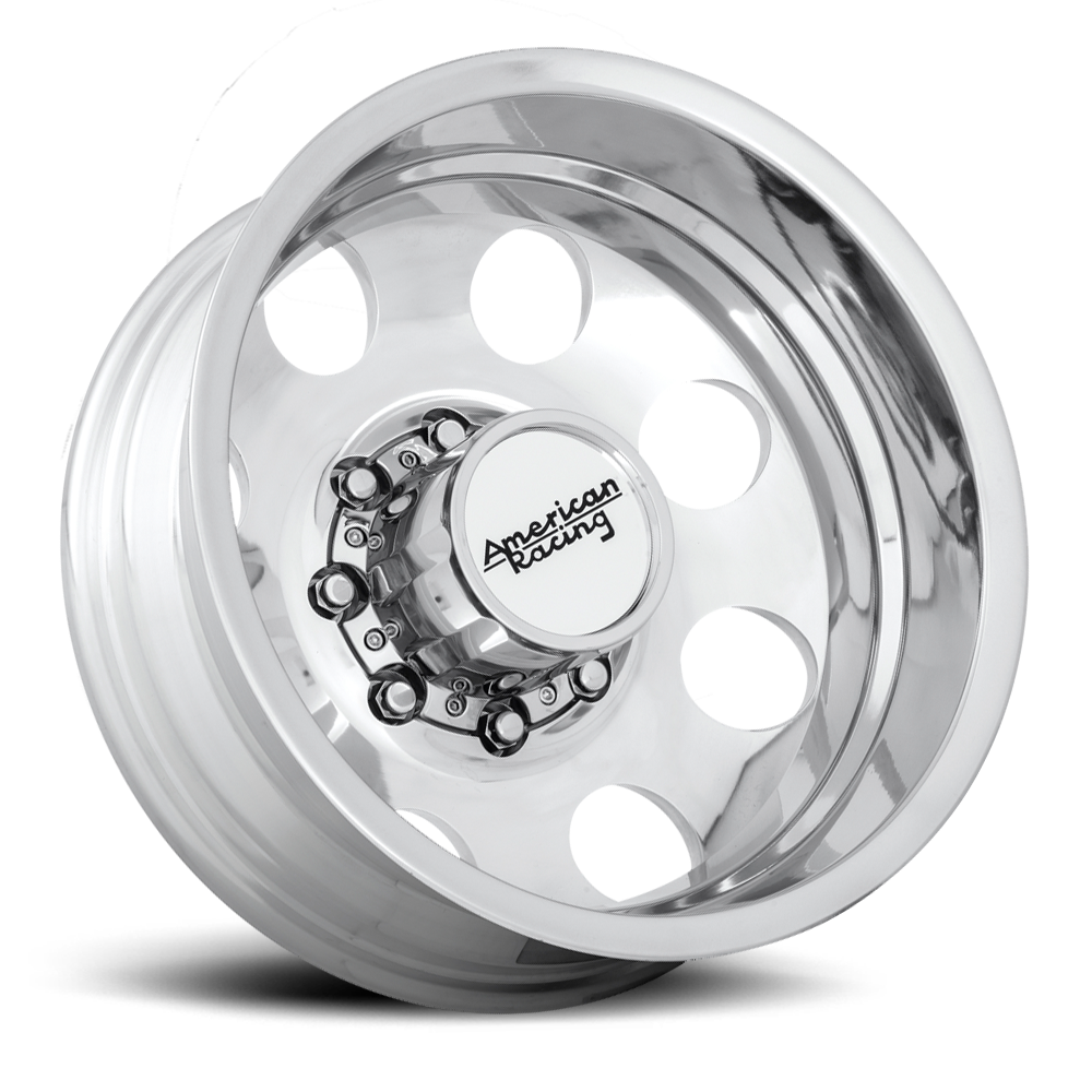 American Racing Ar204 Baja 17x6 8x165.1 Polished -134 Wheels