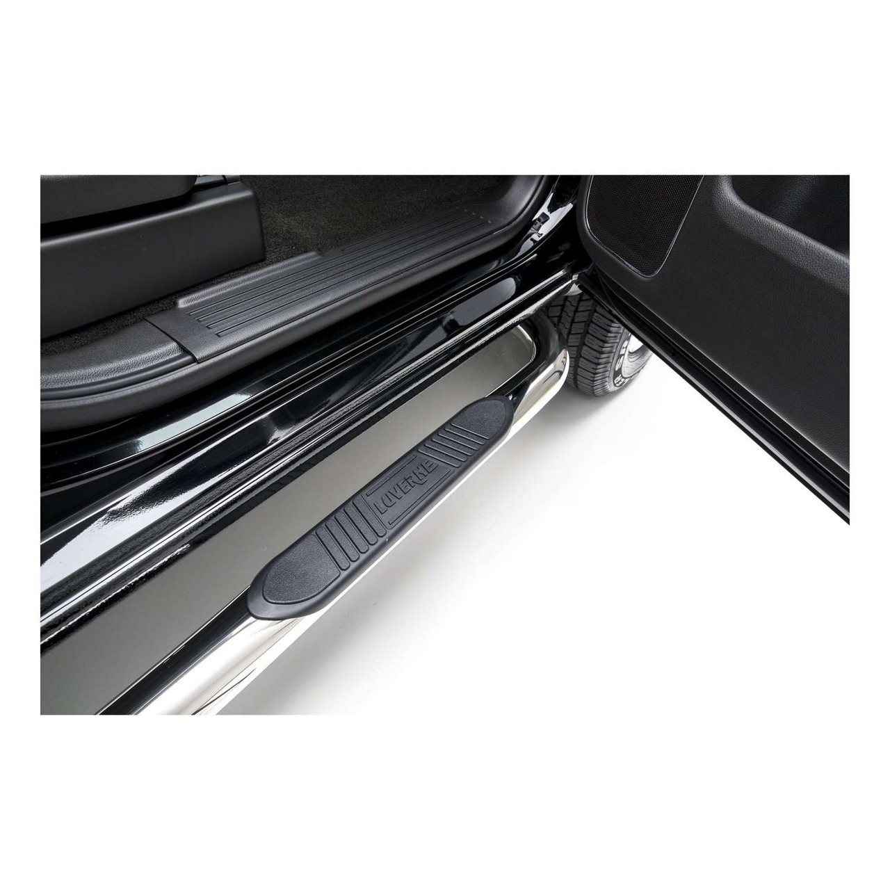 Luverne Stainless 3 in. Round Nerf Bars 460921 Free Shipping!