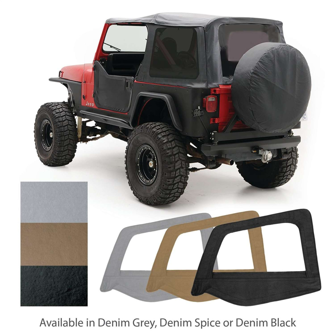 Smittybilt Replacement Soft Top 9870211 Free Shipping!