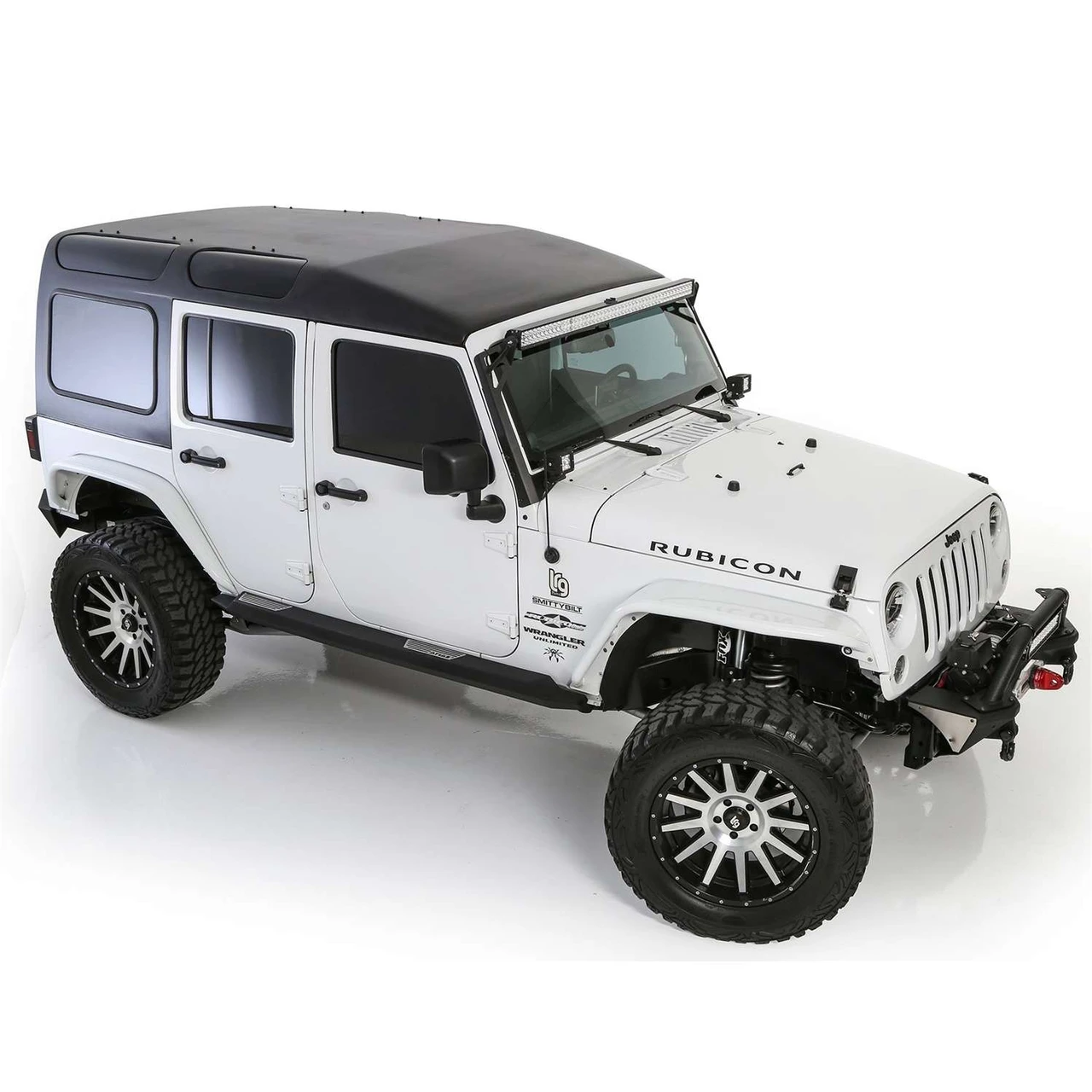 Smittybilt Replacement Soft Top For Suzuki Samurai (1986-1994) - White, Clear Windows, No Upper Doors