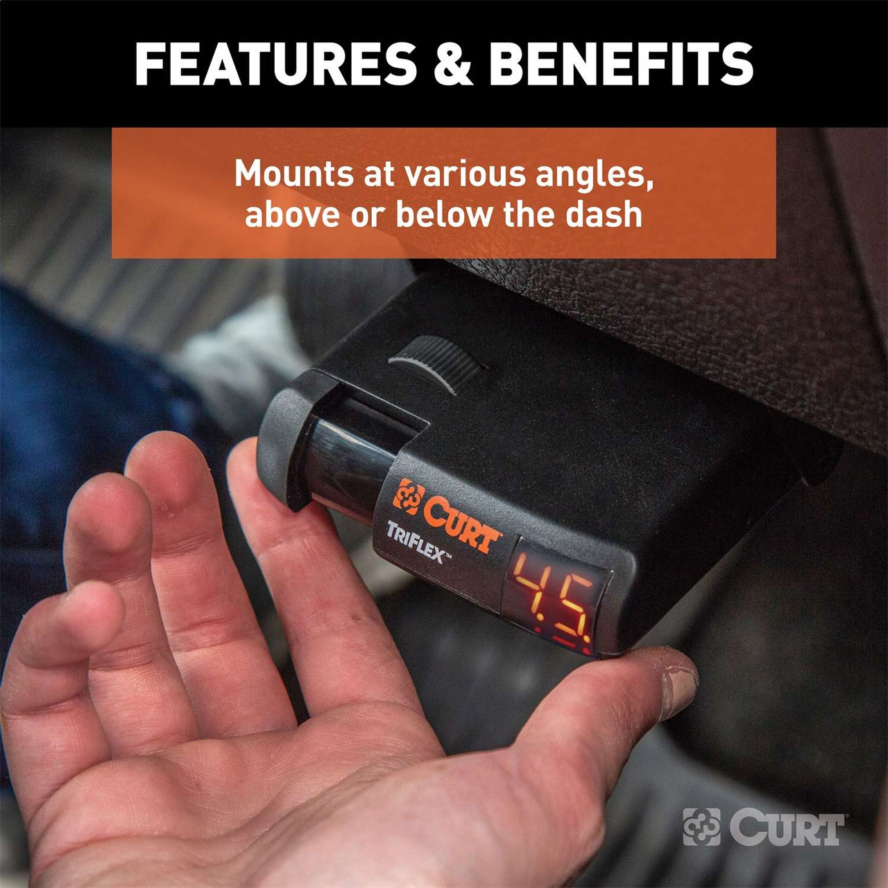 Curt 51140 TriFlex Brake Controller