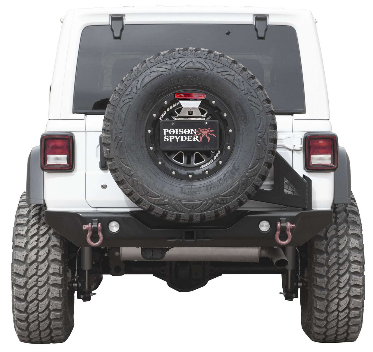 ゆりページ　P710 Poison Spyder | 19-62-031TP1 | Frame Mounted Tire Carrier