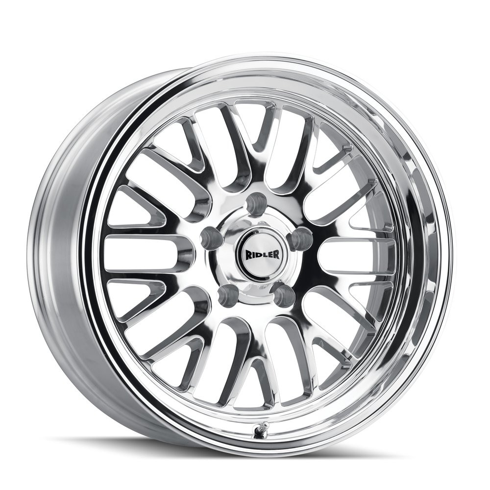 Ridler 607 20x8.5 5x127/5x5 Polished 0mm Wheels | BB Wheels