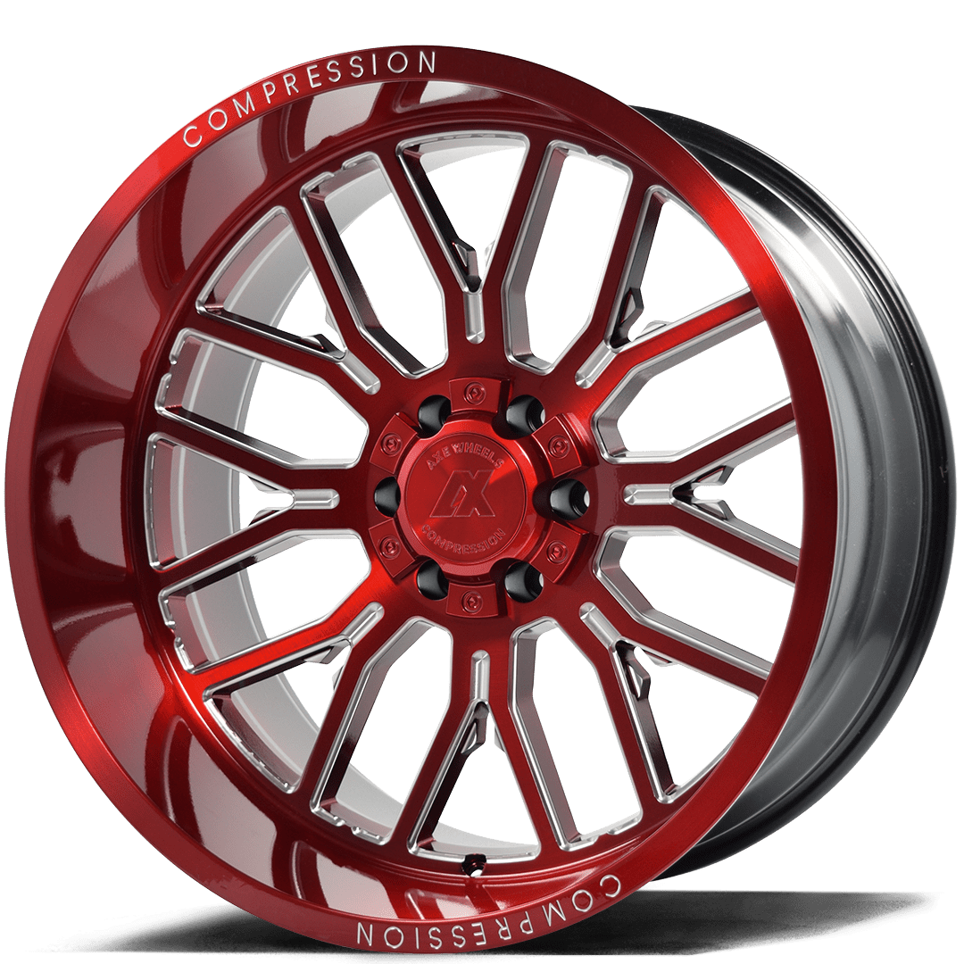 Axe Ax6.2 26x14 6x135 6x139.7 Candy Red -76mm Wheels
