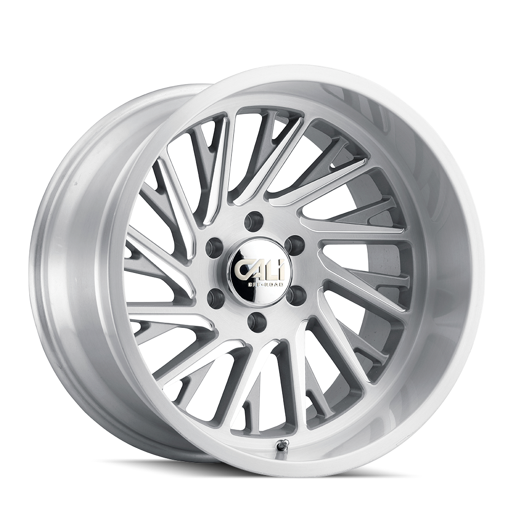 Cali Off-Road Purge Wheels Rims 20x12 6x139.7 Brushed \u0026 Clear Coated -51mm  | 9114-2283BGC