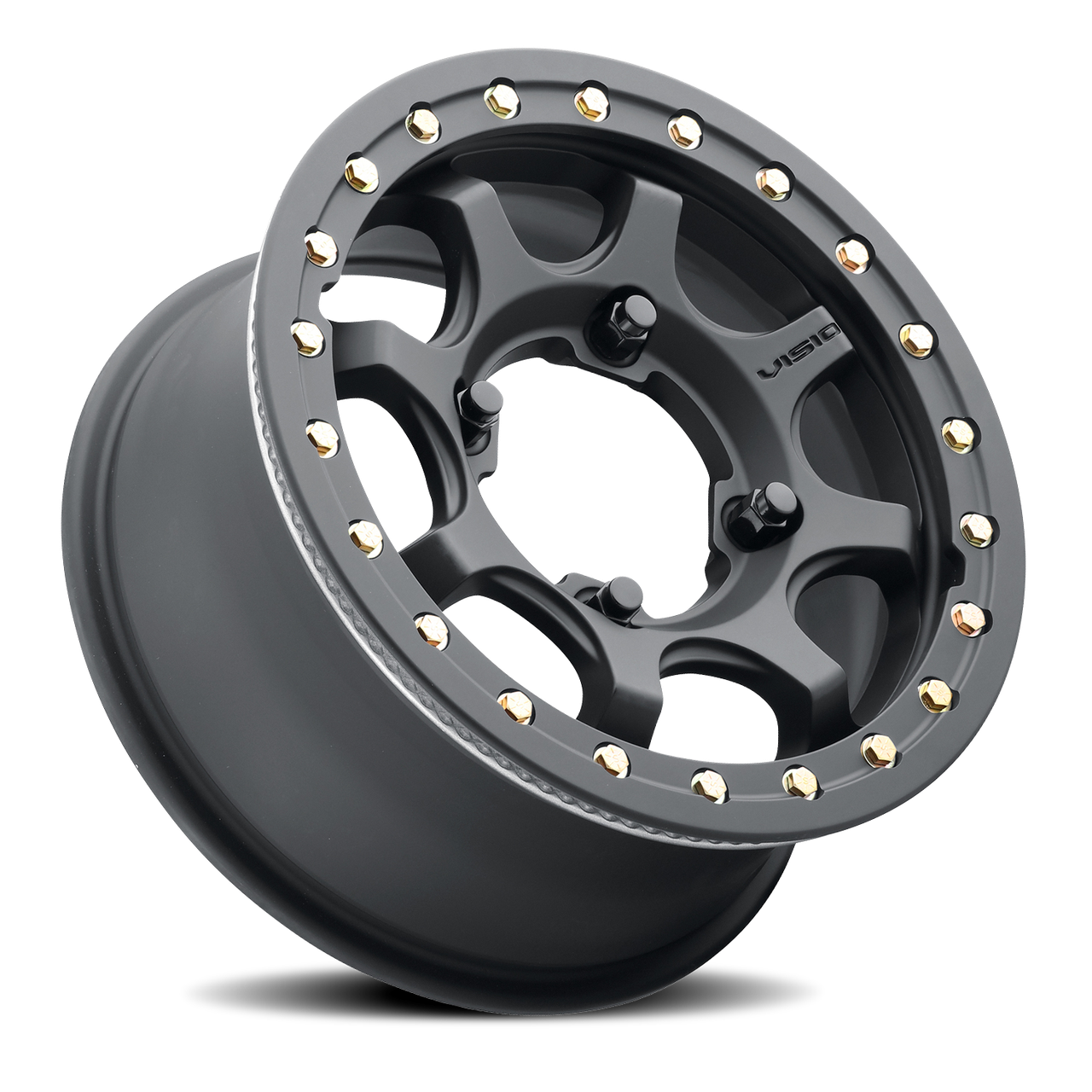 Vision Utv Rims Vision Flow 351 15x7 4x156 Satin Black 38mm Wheels