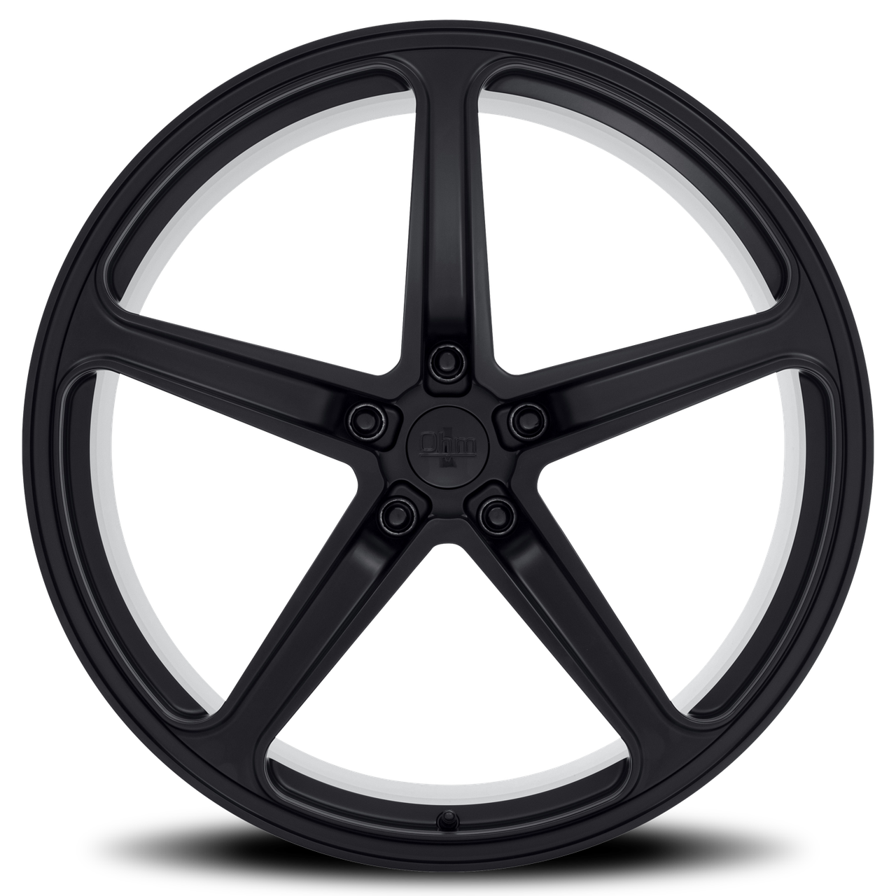 Amp Rims Ohm Amp 22x10 5x120 Matte Black 32mm Wheels