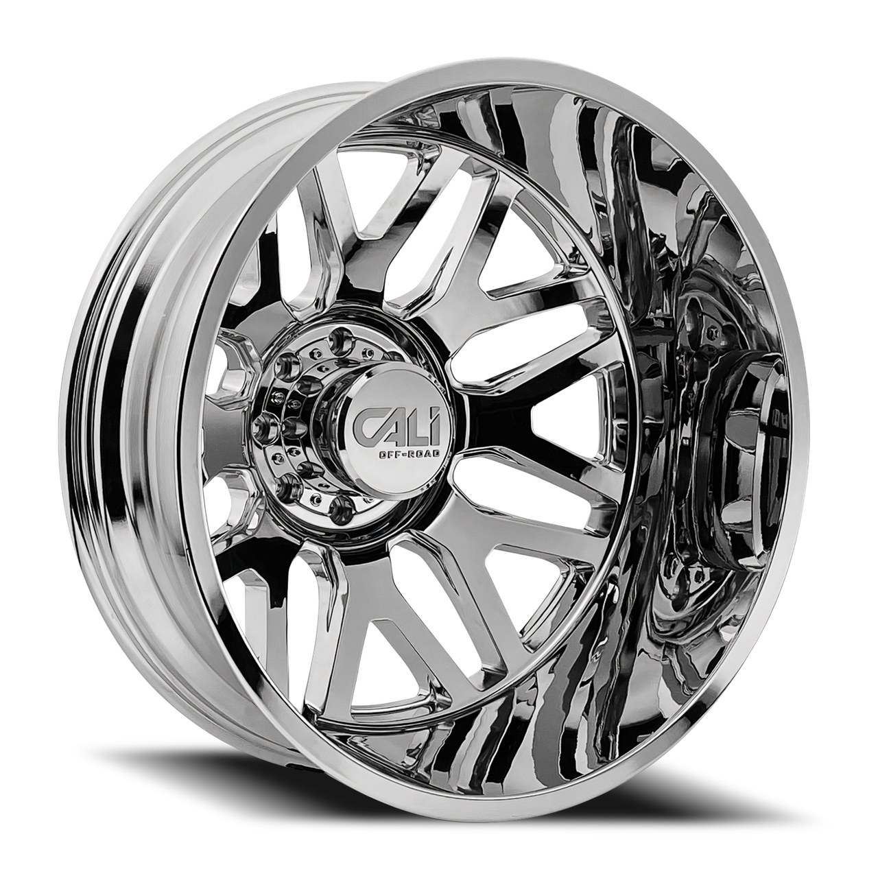 Cali Off-Road Invader 24x8.25 8x200 Chrome -232mm Wheels