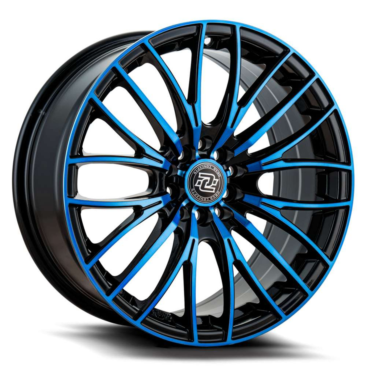 Drag Concepts Dc37 Wheels Rims 17x7.5 5x100 5x4.5 (5x114.3) Gloss Black ...