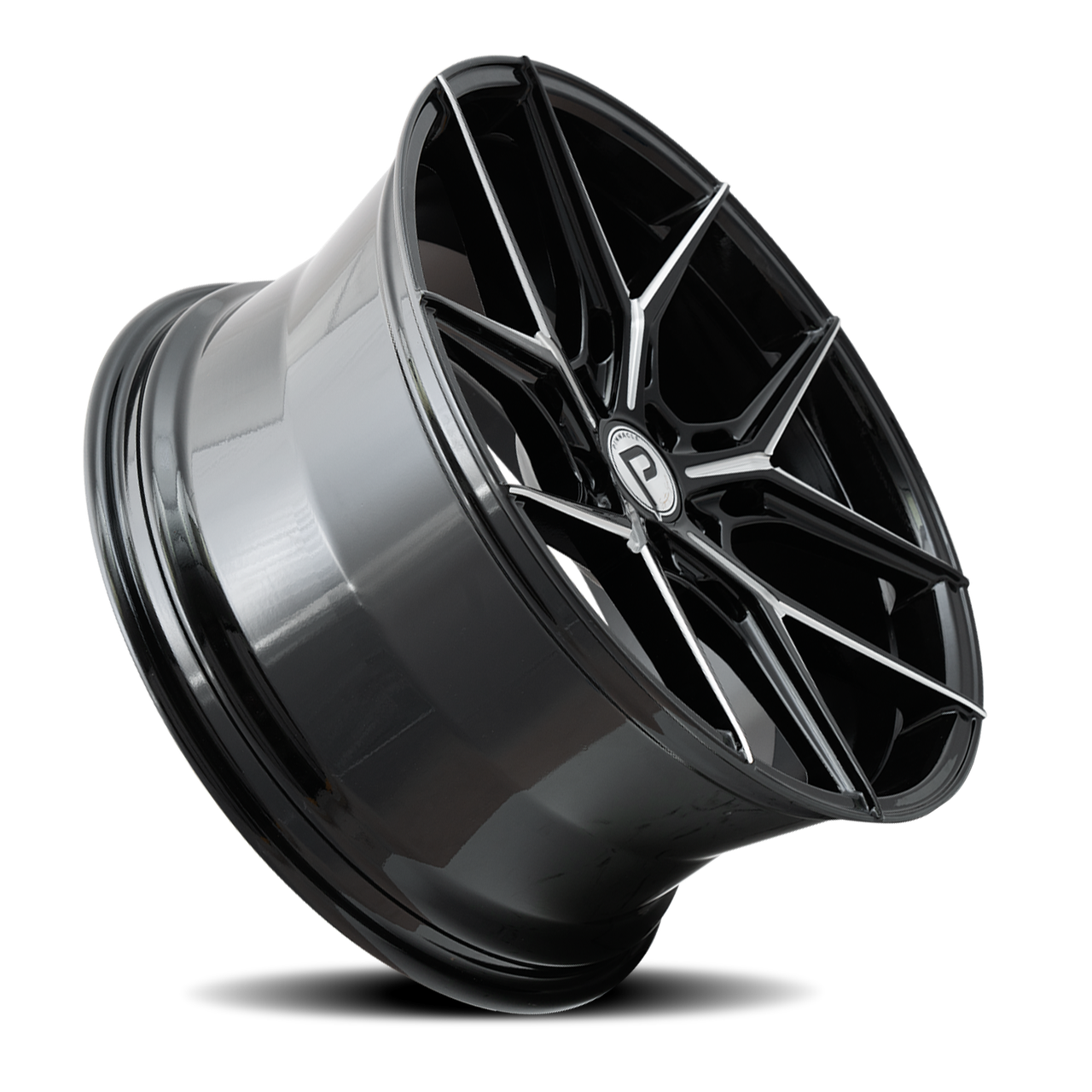 Pinnacle Splendent P204 22x10.5 5x112 Black 40mm Wheels