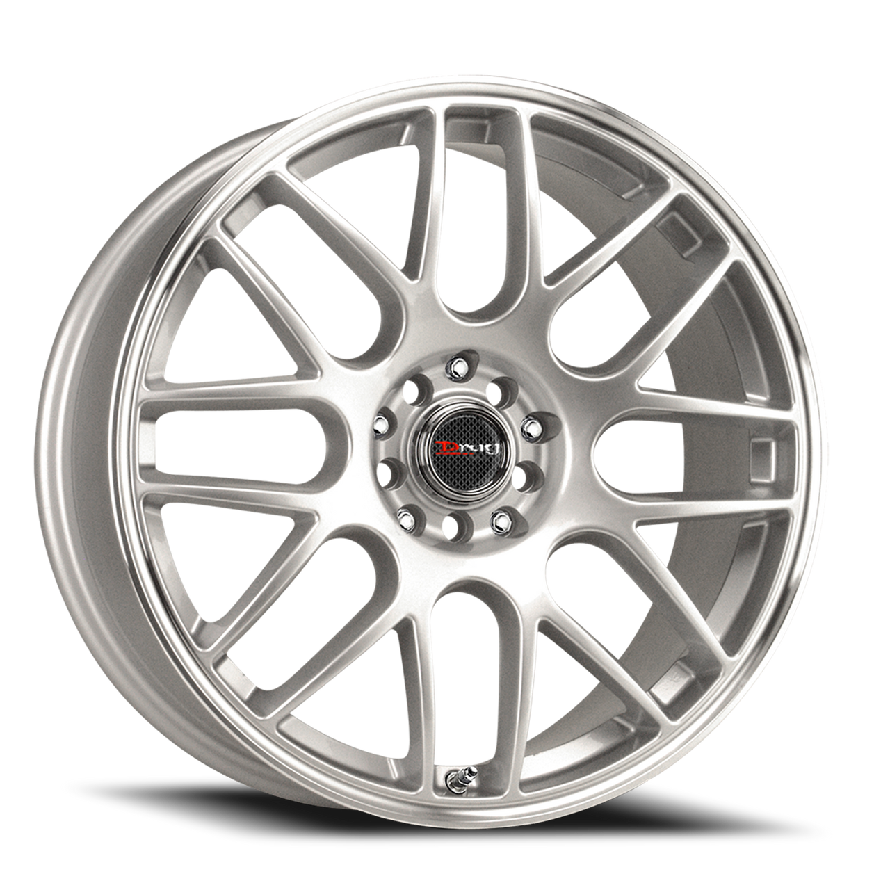 Drag Dr34 17x7.5 5x108 5x115 Silver Machined Lip 42mm Wheels