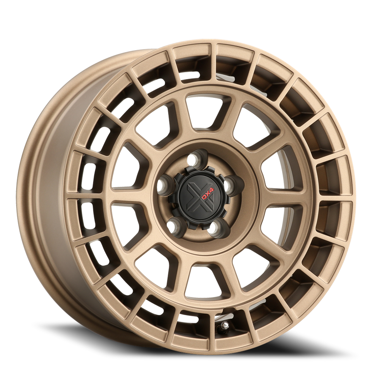 Dx4 Pocket 15x7 5x100 Frozen Bronze 15mm Wheels