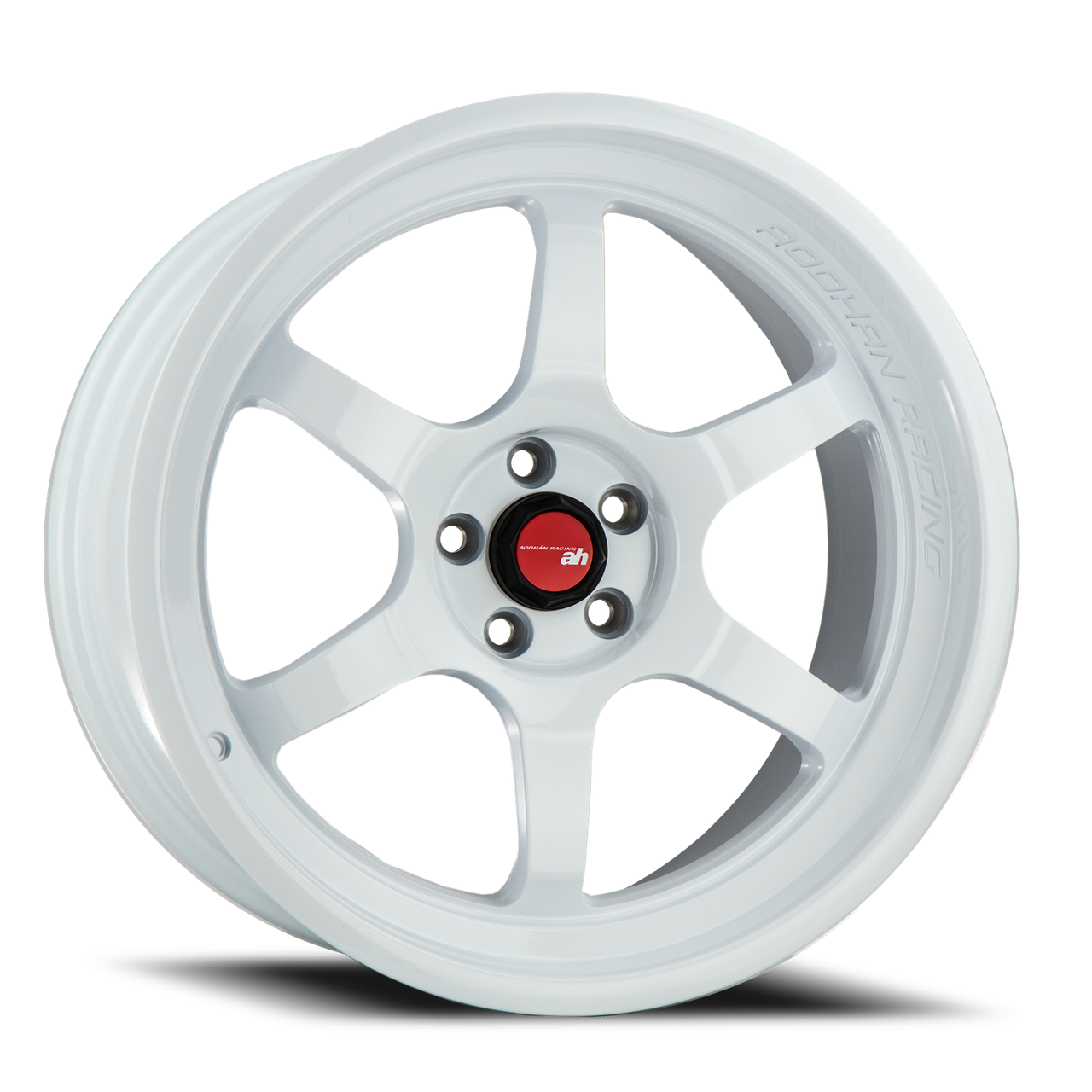 Aodhan Ah08 18x9.5 5x100 Gloss White 35mm Wheels