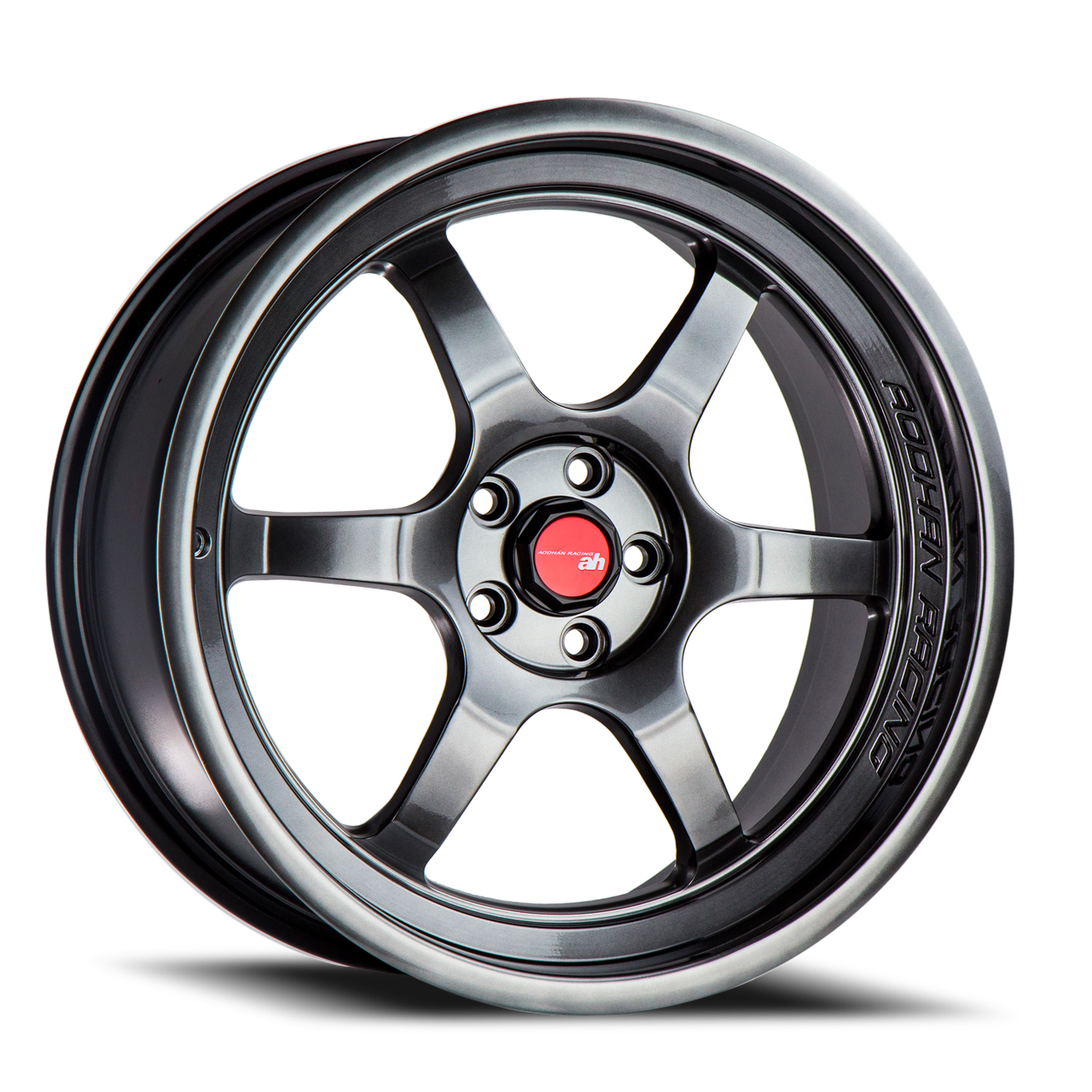 Aodhan Ah08 18x9.5 5x114.3/5x4.5 Hyper Black 30mm Wheels