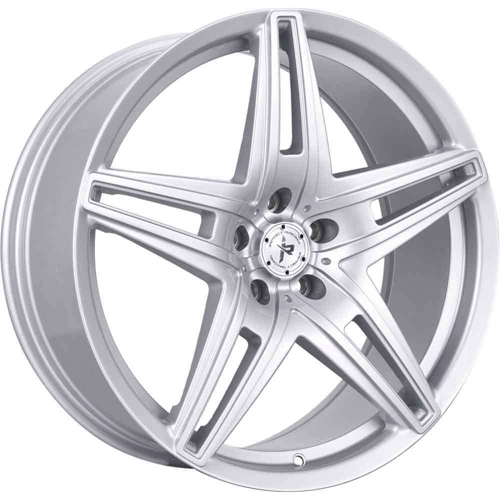Impact Racing 604 22x9 5x114.3/5x4.5 Silver 38mm Wheels