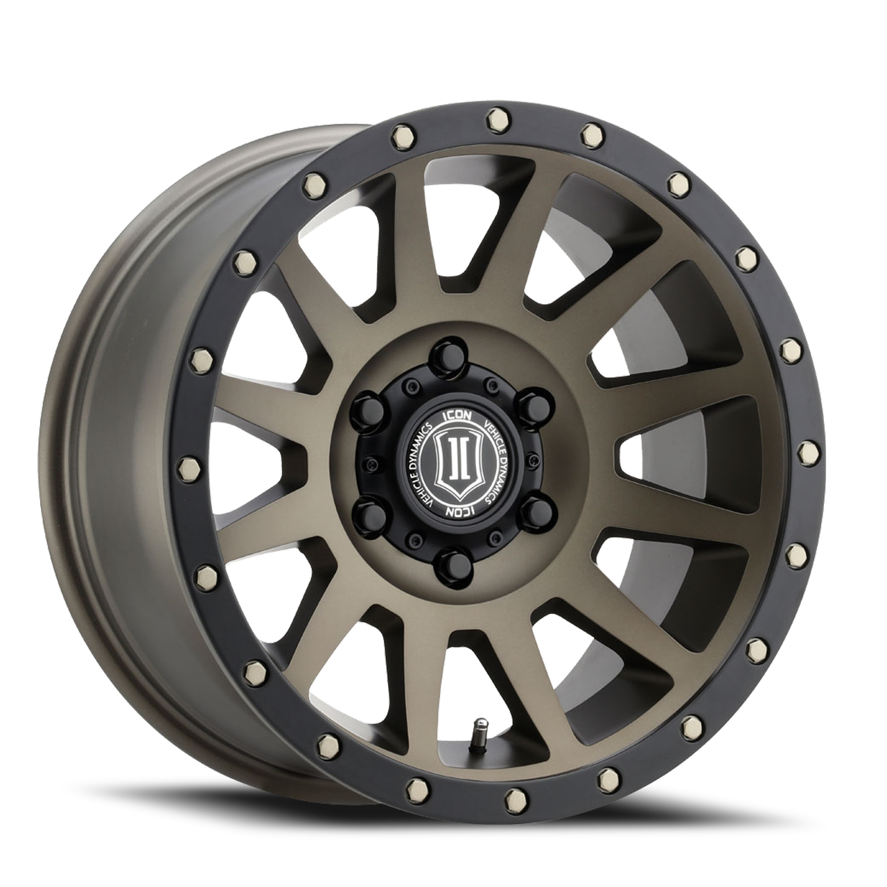 Compression Wheels Icon Alloys Compression 17x8.5 6x139.7 Bronze 0mm Wheels