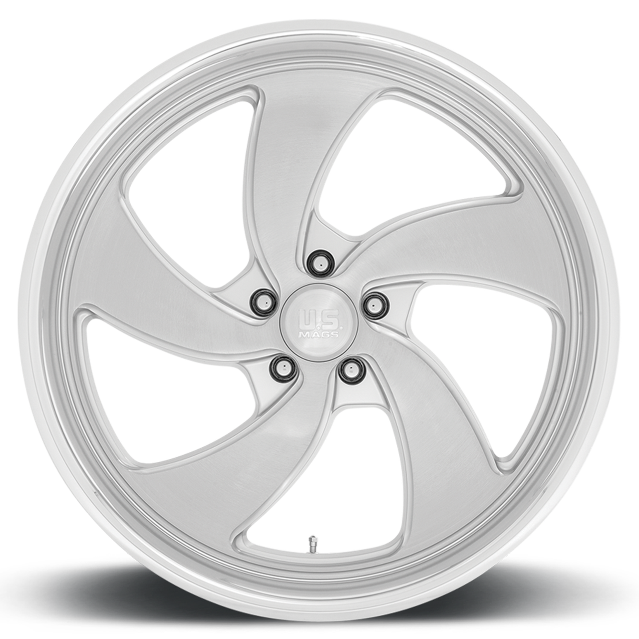 Us Mags U134 Desperado 20x8 5x120.65 Silver Brushed Diamond 1 Wheels