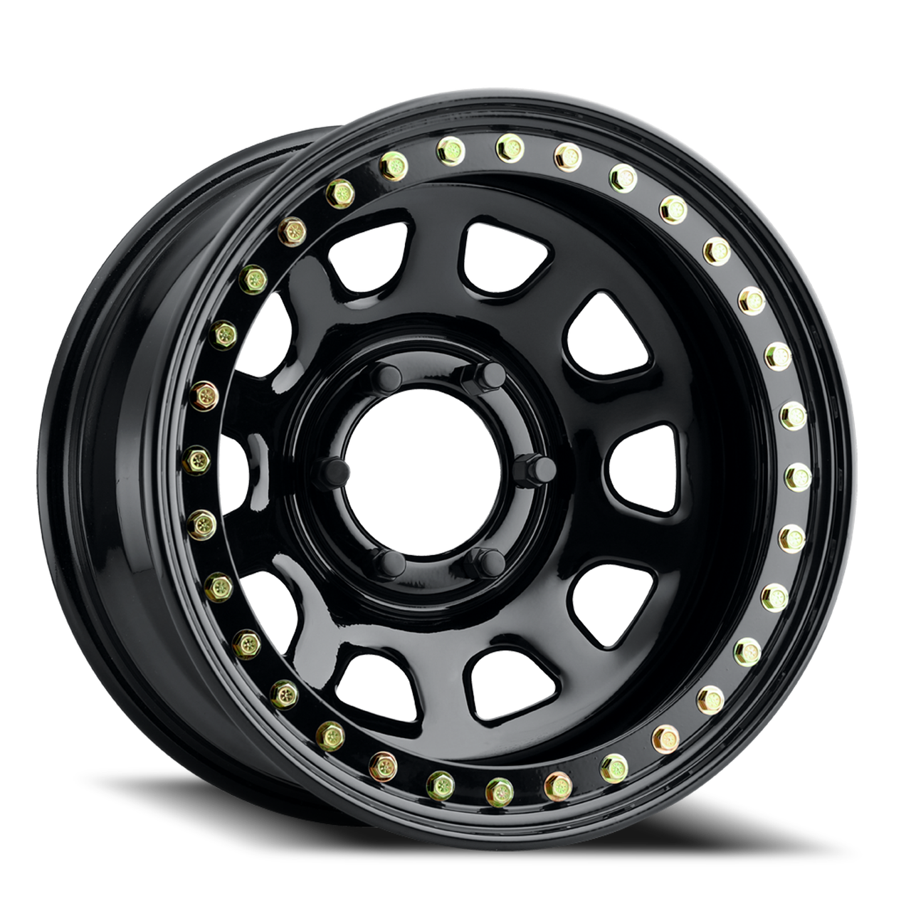 Raceline Rt51 Daytona Rock 17x9 5x139.7 Black -38mm Wheels