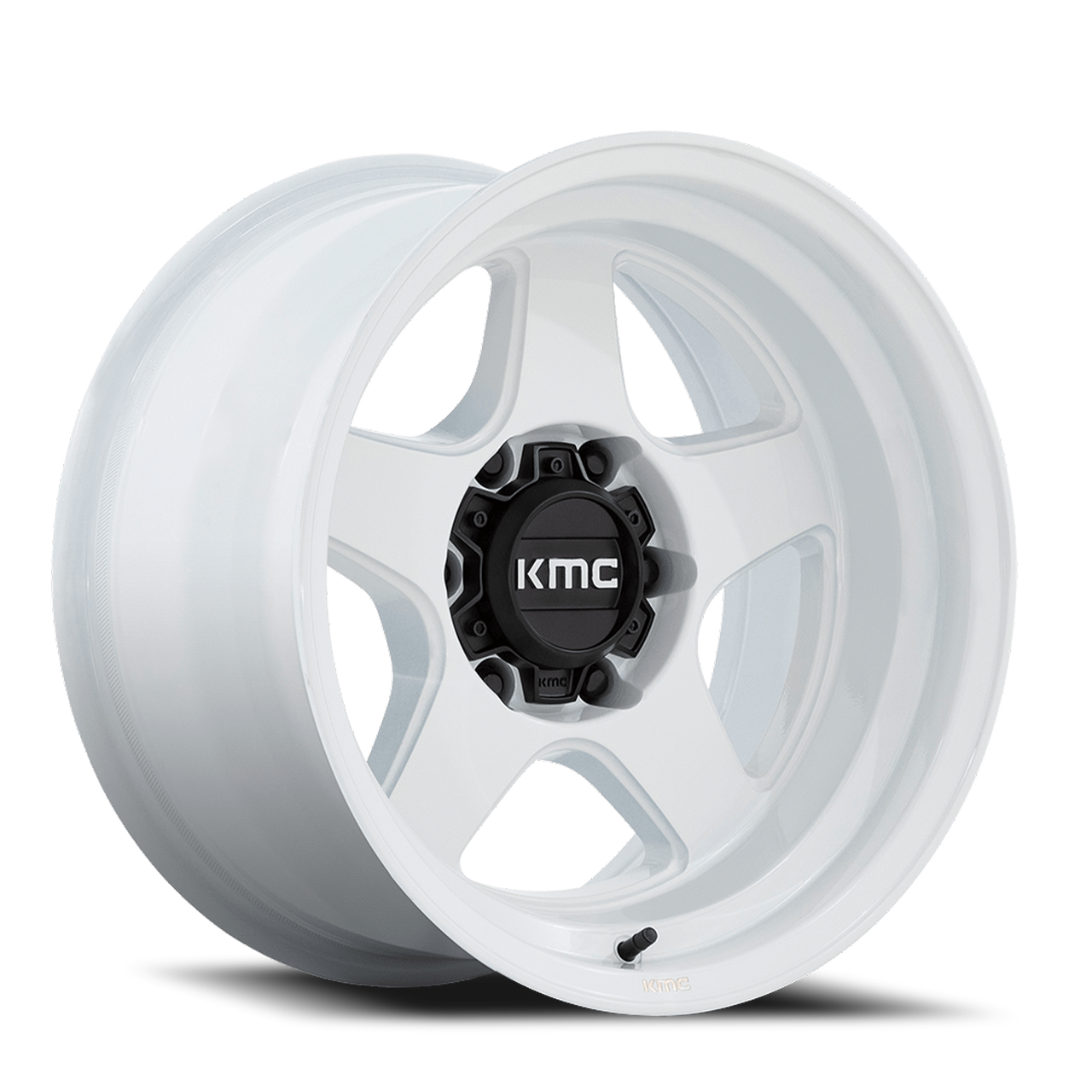 Kmc Km728 Lobo 17x8.5 6x139.7/6x5.5 Gloss White -10mm Wheels