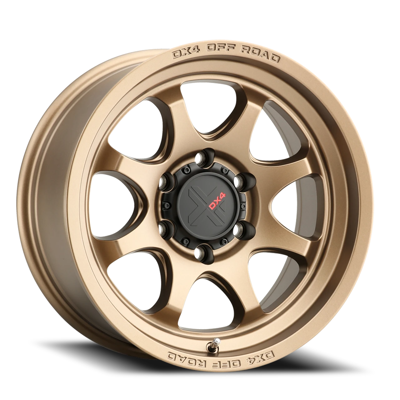 Dx4 Rhino 17x8.5 6x114.3/6x4.5 Frozen Bronze 0mm Wheels