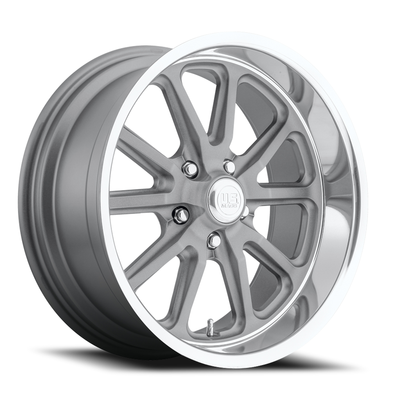 Us Mags U111 Rambler 17x8 5x120.65 Gunmetal Machine 1 Wheels