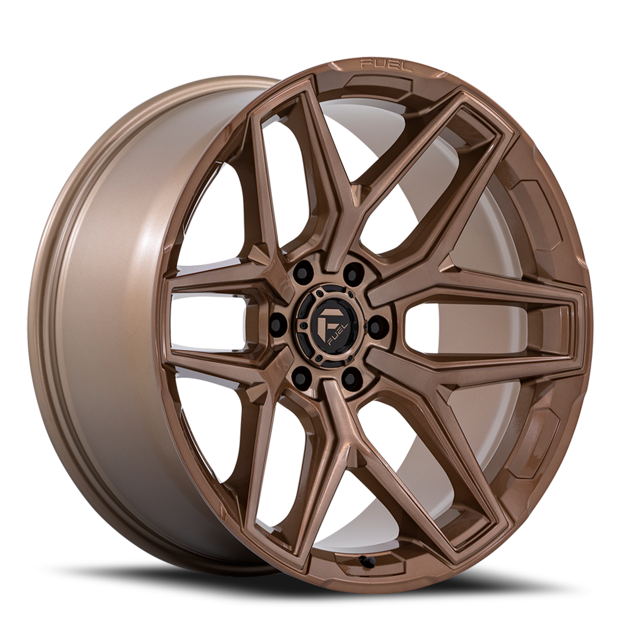 Fuel Flux 18x9 6x139.7/6x5.5 Platinum Bronze 20mm Wheels