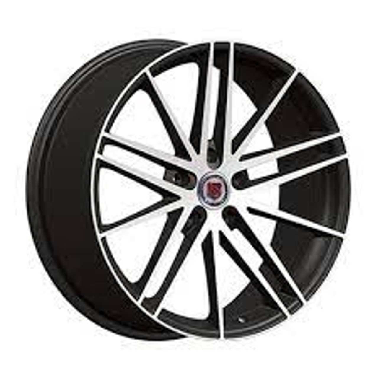 Sevizia 432 Wheels Rims 20x8.5 5x114.3 Black Machined 38mm