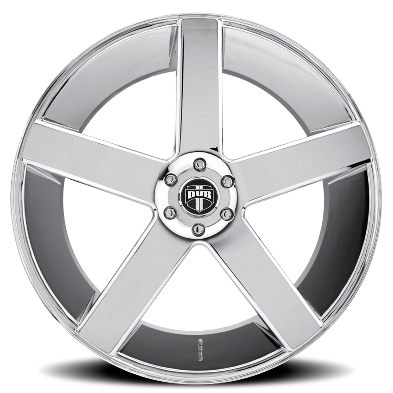 Dub S115 Baller Wheels Rims 28x10 6x139.7 Chrome 31mm | S115280077+31