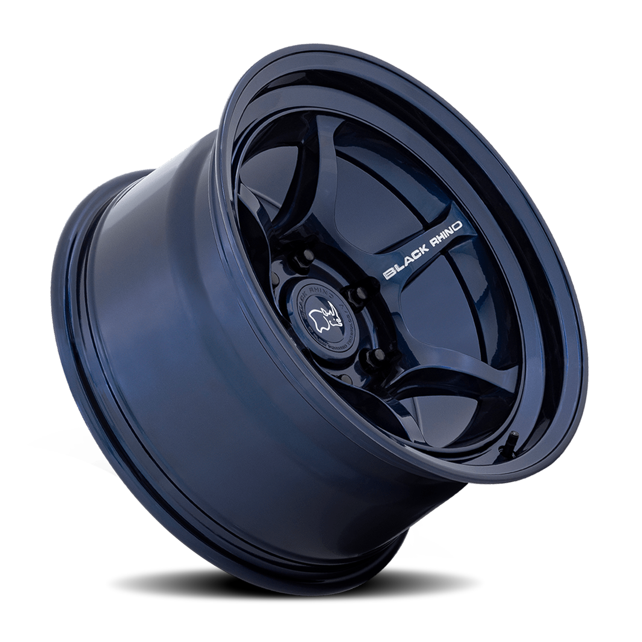 Multi Shogun Rims Black Rhino Shogun 17x8.5 5x127 Midnight Blue -10mm Wheels