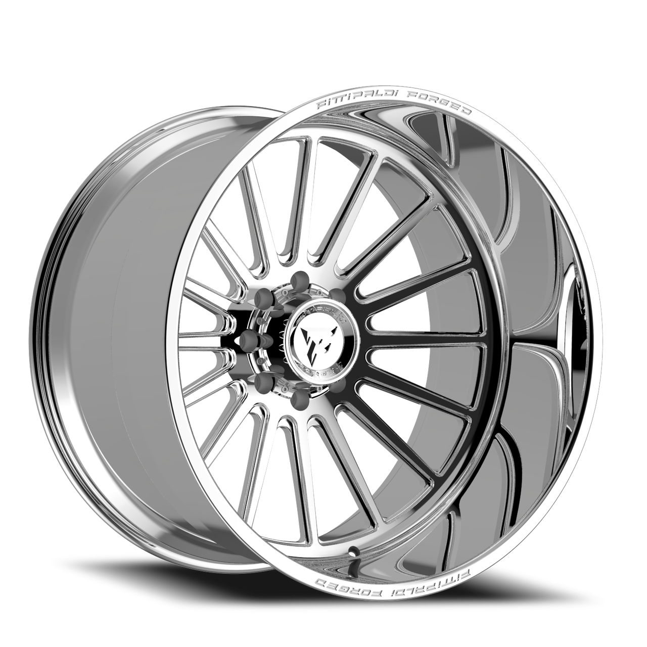 Fittipaldi Offroad Ftf504P 24x14 6x135 Polished -76mm Wheels