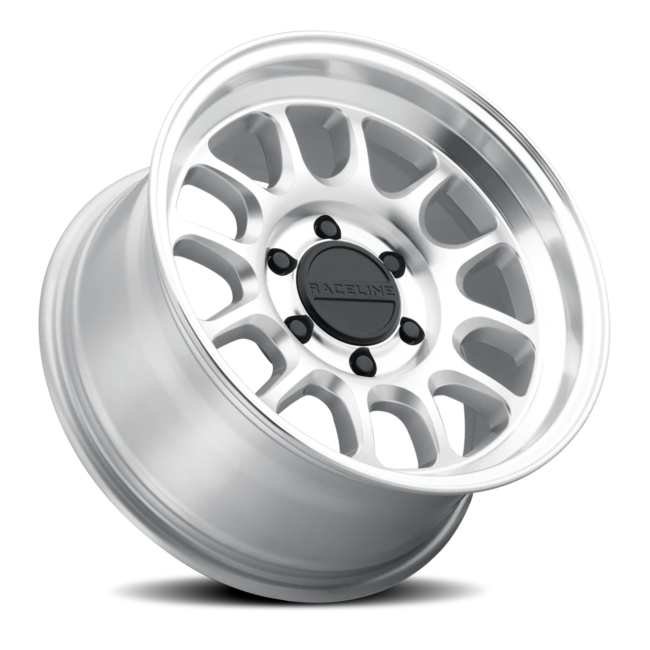 Raceline Rogue Wheels Rims 17x8.5 8x165.1 Machined W/ Clear Coat 0mm ...