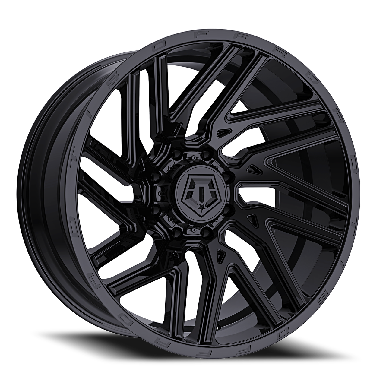 Rin 554B - Gloss Black | Rent A Wheel